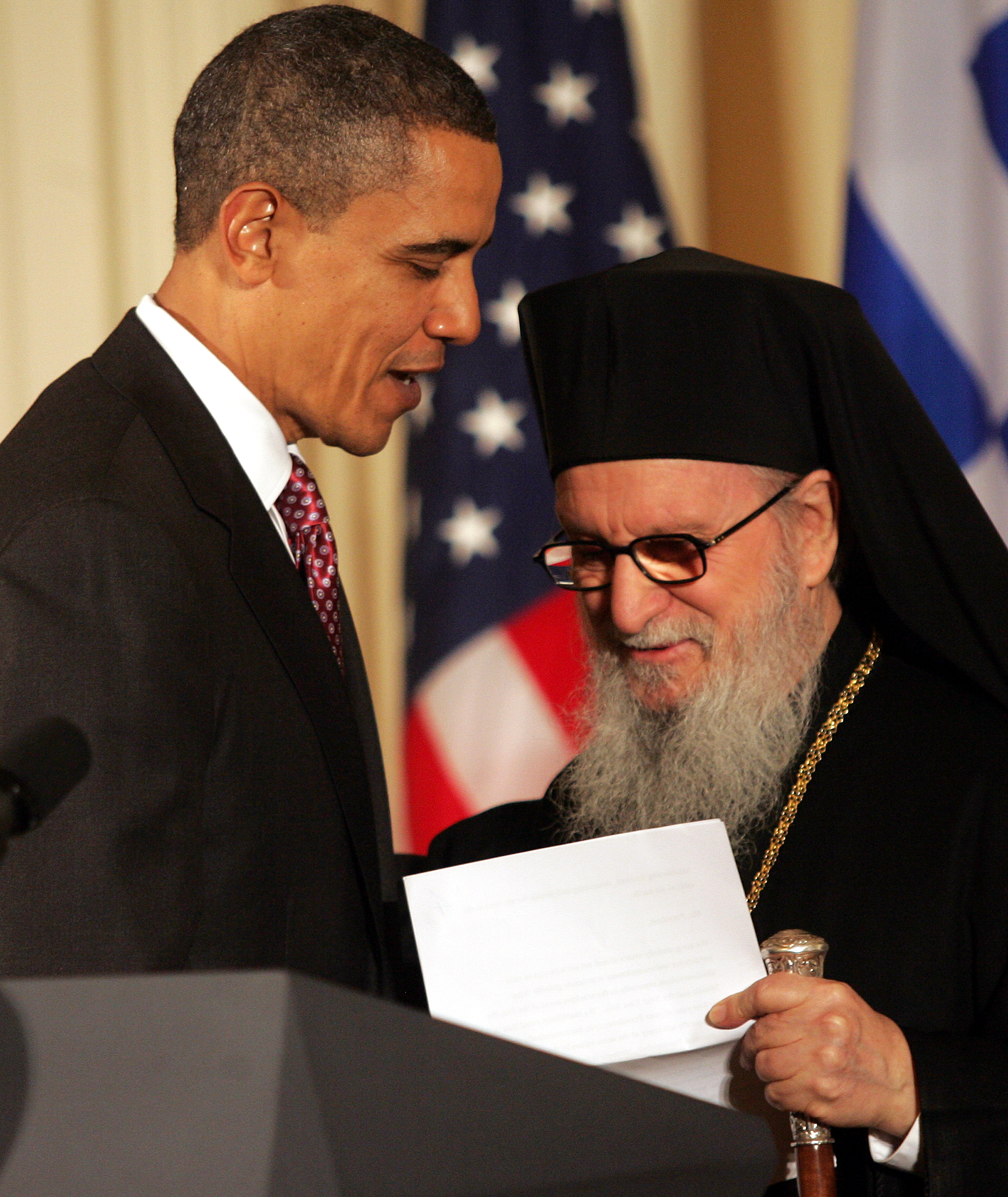 Να προστατεύσει τον Βαρθολομαίο καλεί τον Ομπάμα ο αρχιεπίσκοπος Αμερικής
