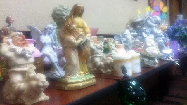 Μακάβρια άποψη για τη διακόσμηση είχε μια γυναίκα στη Φλόριντα