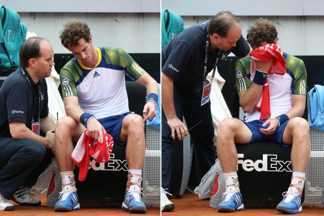 Τραυματίστηκε ο Μάρεϊ , δύσκολα θα προλάβει το Roland Garros