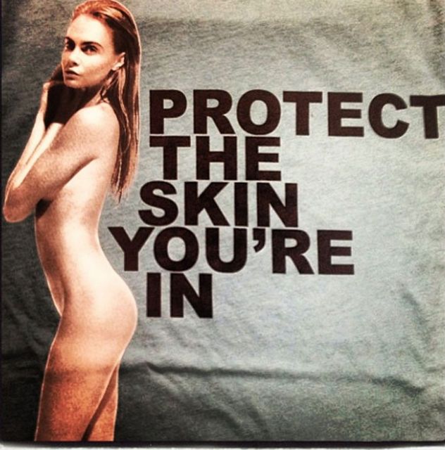 H Cara Delevigne γυμνή