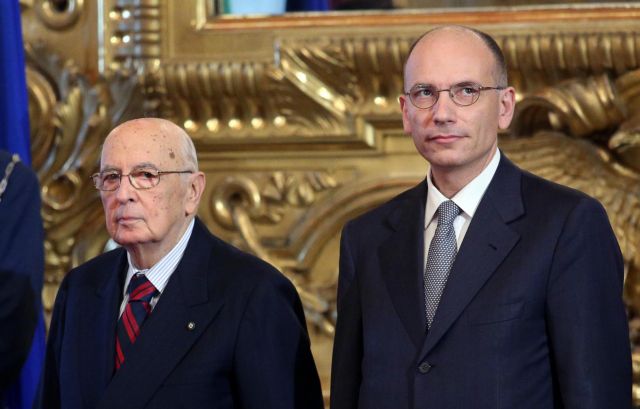 Στην «κόψη του ξυραφιού» για το υπερβολικό έλλειμμα η Ιταλία, λέει ο Ναπολιτάνο