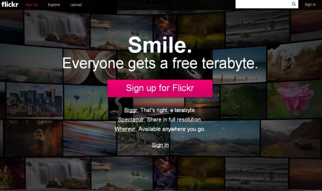 Δωρεάν 1TΒ στο Flickr για φωτογραφίες και βίντεο δίνει σε κάθε χρήστη η Yahoo