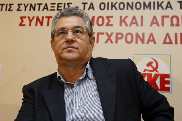 Ενιαίο φορέα αμυντικής βιομηχανίας ζητεί ο Δημ. Κουτσούμπας