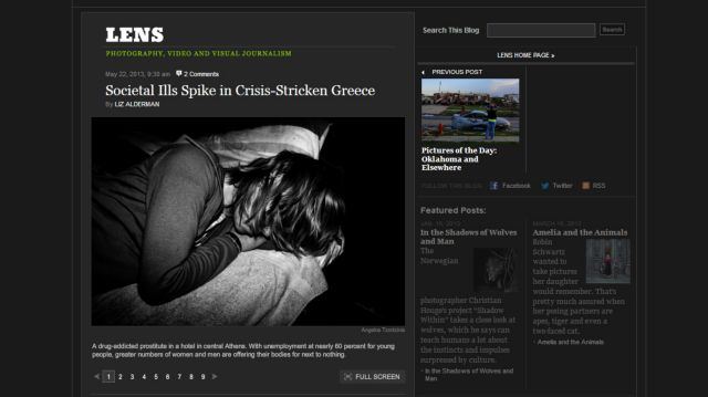 Φωτογραφικό οδοιπορικό των New York Times στην Αθήνα της κρίσης