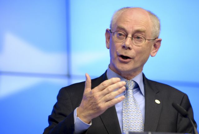 Στην Άγκυρα ο πρόεδρος της ΕΕ Χέρμαν βαν Ρομπάι