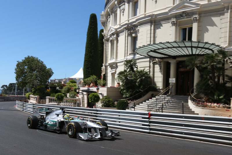 GP Μονακό 2013: Με επικράτηση των Mercedes τελείωσε η πρώτη ημέρα δοκιμών