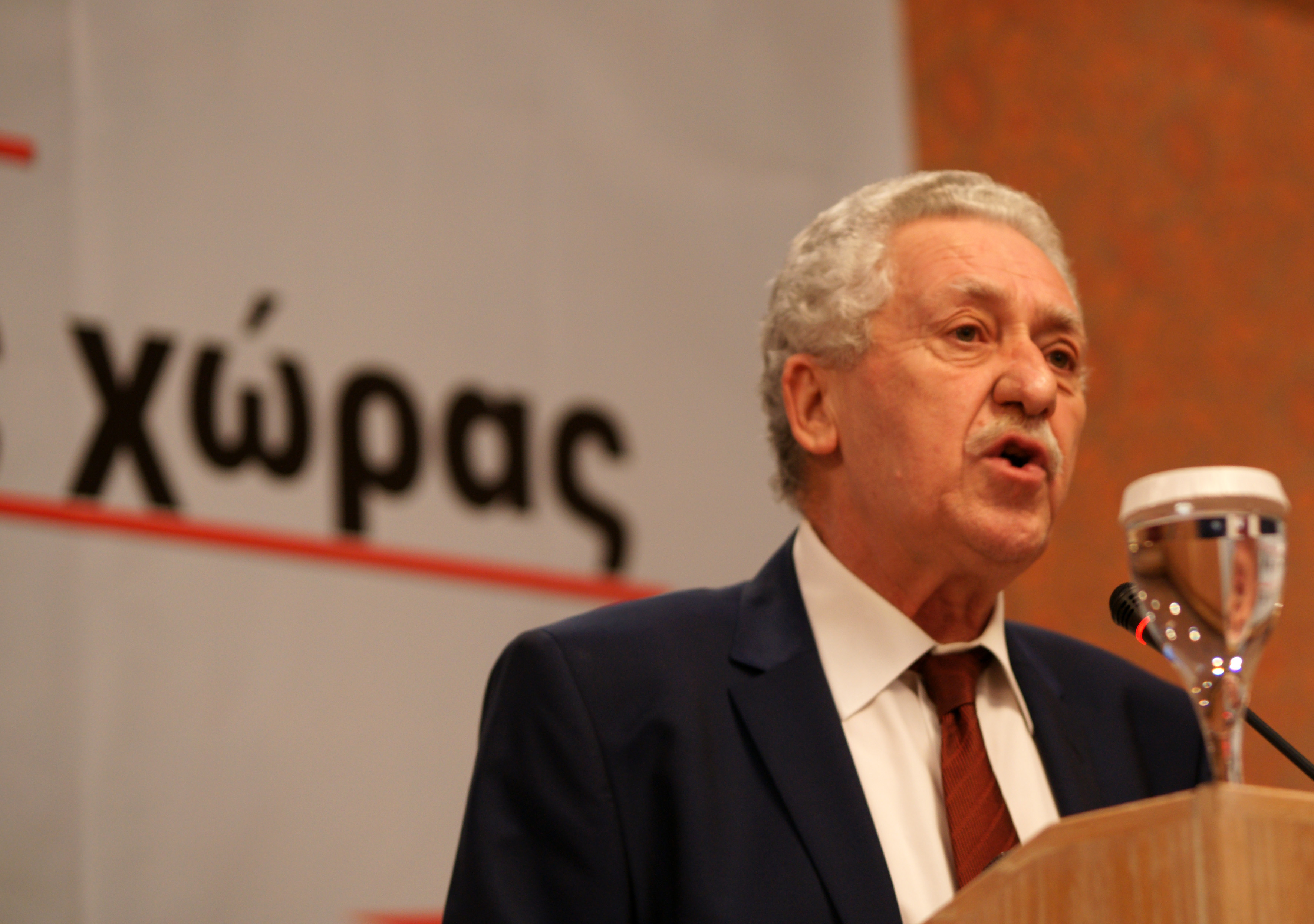 Η Ελλάδα μπορεί πάλι να ελπίζει, είπε ο Φώτης Κουβέλης