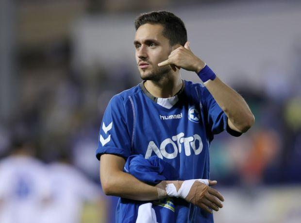 Παρών έστω και με νάρθηκα ο Ναπολεόνι στο ματς με τον ΠΑΟΚ