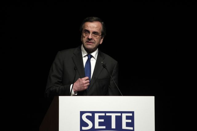 Ο τουρισμός στήριγμα στην ανάκαμψη, είπε ο Αντώνης Σαμαράς