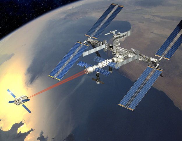 Ευρωπαϊκό μεταγωγικό «βαρέων βαρών» εν πτήσει προς τον ISS