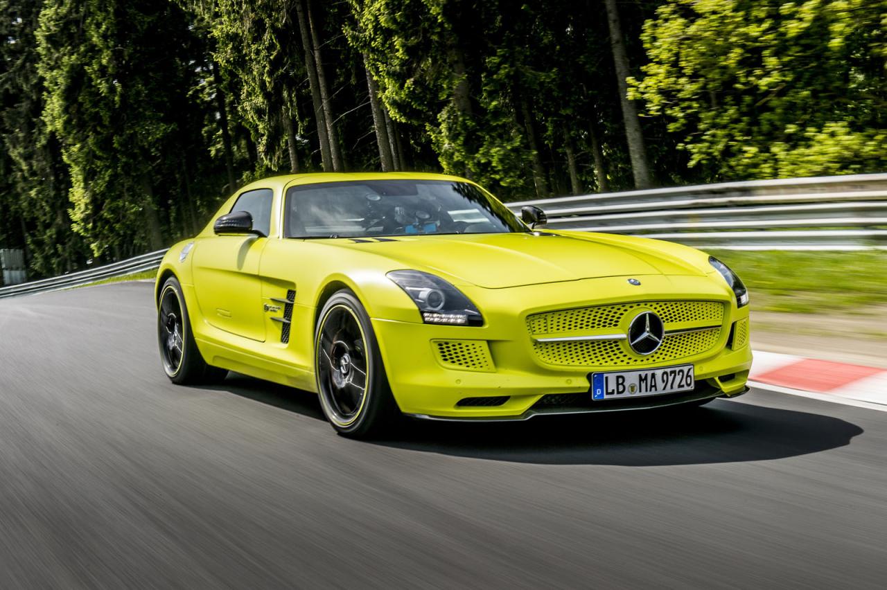 Ρεκόρ στο Nurburgring από την Mercedes-Benz SLS AMG Coupe Electric Drive