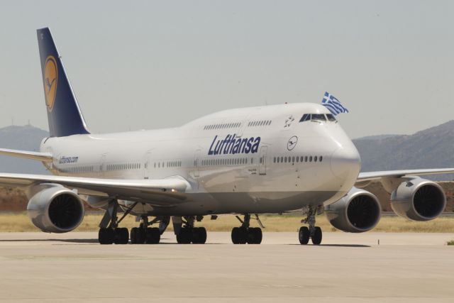 Στην Αθήνα το Boeing 747-8, το μακρύτερο αεροπλάνο του κόσμου