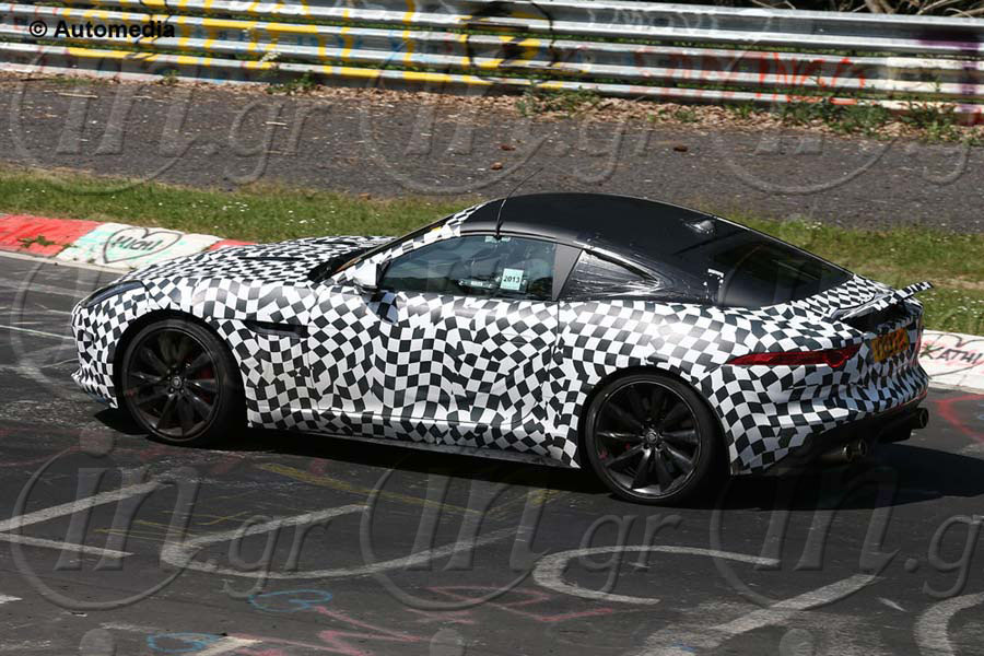 Jaguar F-Type Coupe 2014: Μέταλλα ερμητικά κλειστά