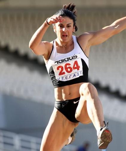 «Χρυσή» η Πέρρα στο τριπλούν, δεν τα κατάφερε η Πανέττα