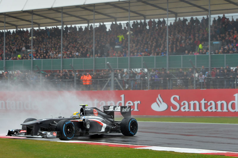 GP Μ. Βρετανίας 2013: Ο D. Ricciardo ταχύτερος στο βρεγμένο Silverstone στις Ε.Δ. 1