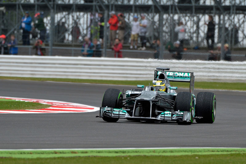 GP M. Βρετανίας 2013: Ο Ν. Rosberg ταχύτερος στις ελεύθερες δοκιμές 2