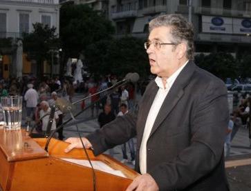 Ομιλία Κουτσούμπα σε εκδήλωση του ΚΚΕ στη Νίκαια για την ανεργία