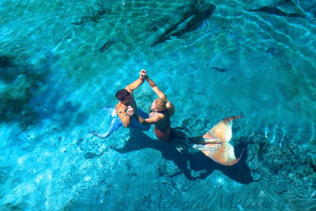 Επαγγελματίας γοργόνα βρίσκει τον έρωτα σε συνάδελφό της