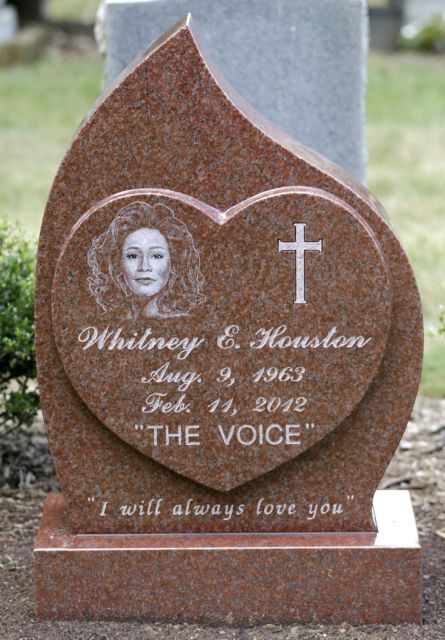 Χάραξαν τη φράση «I will always love you» στον τάφο της Γουίτνι Χιούστον