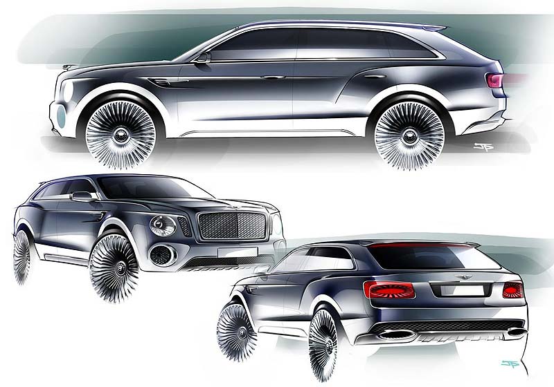 Bentley SUV: Στη γραμμή παραγωγής το 2016