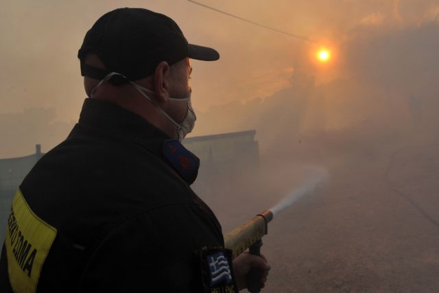 Υπό έλεγχο η πυρκαγιά στη Νεμέα Κορινθίας