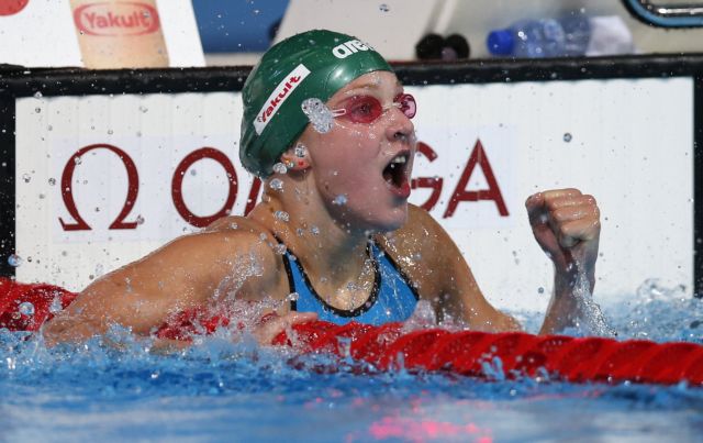 Τρέλανε τα χρονόμετρα με νέο Παγκόσμιο στα 100μ. πρόσθιο