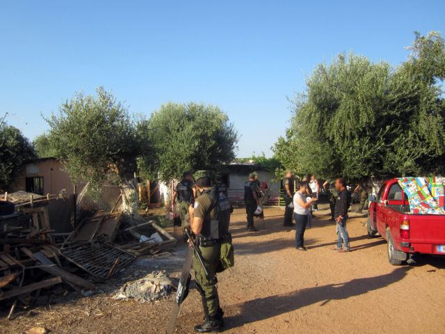 Συνεχίζεται η αστυνομική επιχείρηση σε καταυλισμούς Ρομά στην Μεσσηνία