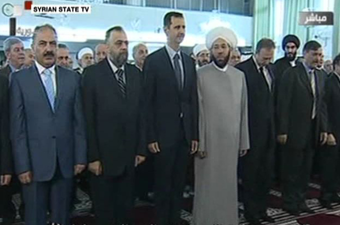 Πλάνα με τον Άσαντ μετά τις αναφορές για επίθεση στην οχηματοπομπή του