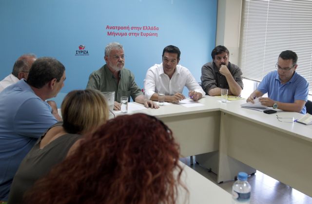 Κάλεσμα Τσίπρα για παλλαϊκή αντίσταση στη μνημονιακή πολιτική