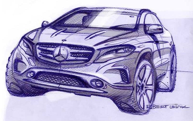 Mercedes-Benz GLA 2014: Σκιαγραφώντας το μέλλον