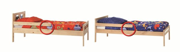 Ανάκληση παιδικών κρεβατιών Kritter και Sniglar της ΙΚΕΑ