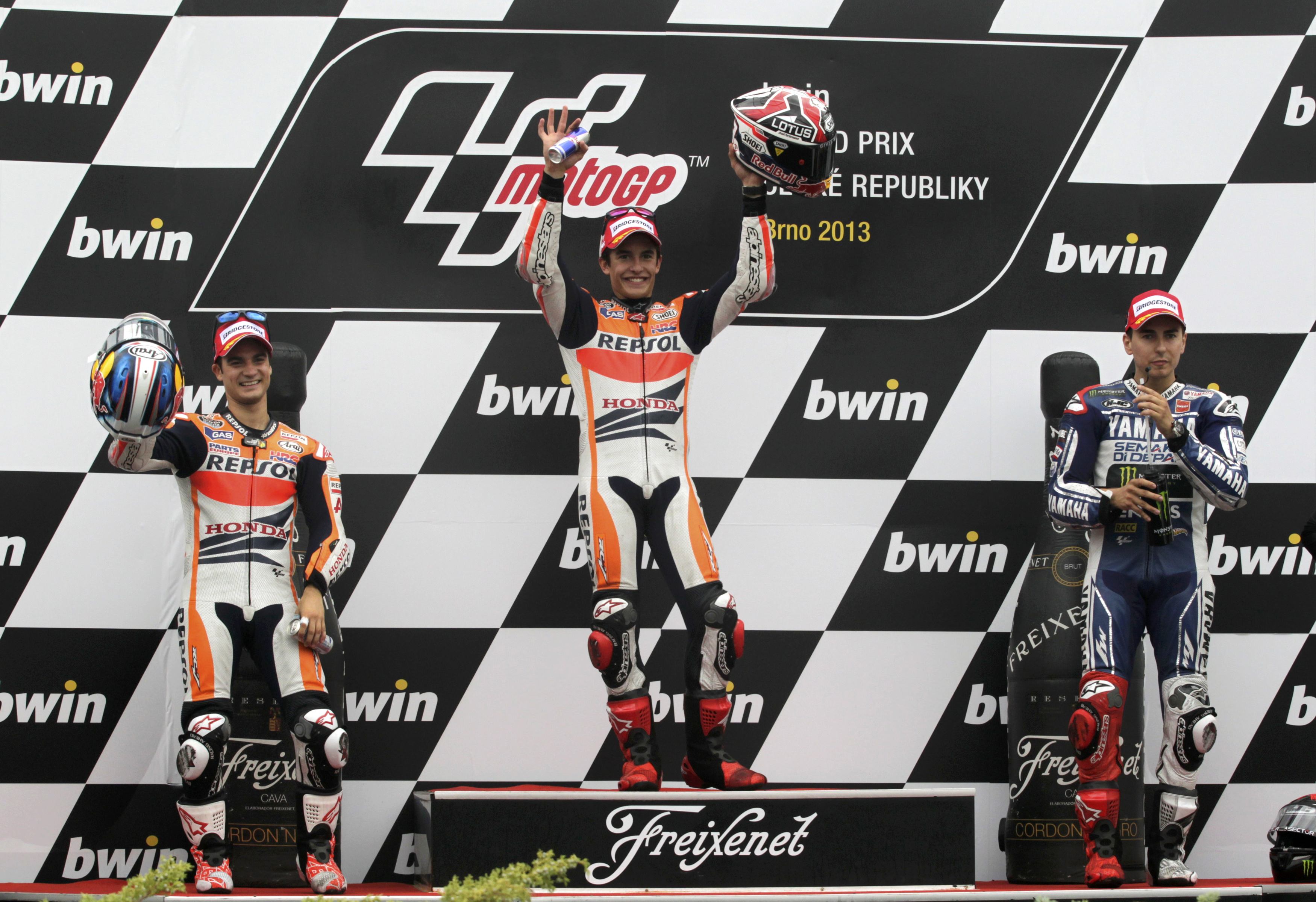 MotoGP – Τσεχία 2013: Νίκη M. Marquez με 1-2 από τις Honda
