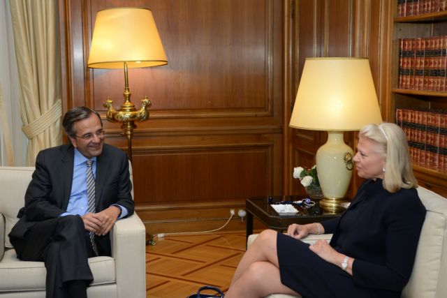 Με την επικεφαλής της ΙΒΜ συναντήθηκε ο πρωθυπουργός, Αντ.Σαμαράς