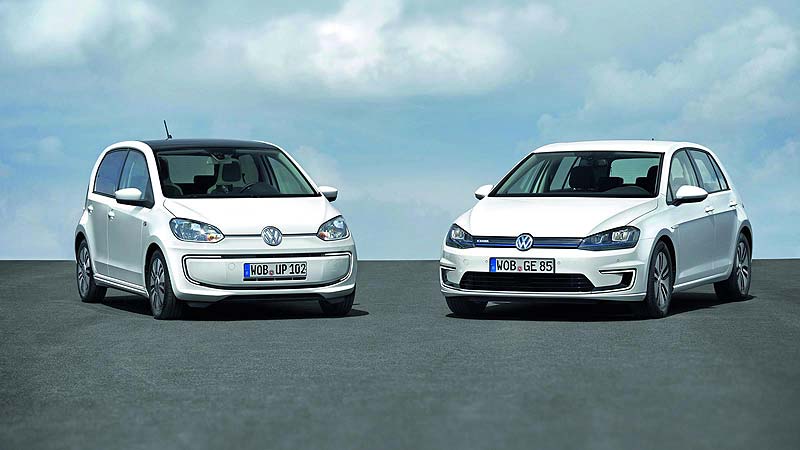 VW e-Golf και e-up! 2014: Ηλεκτρικό νταμπλ