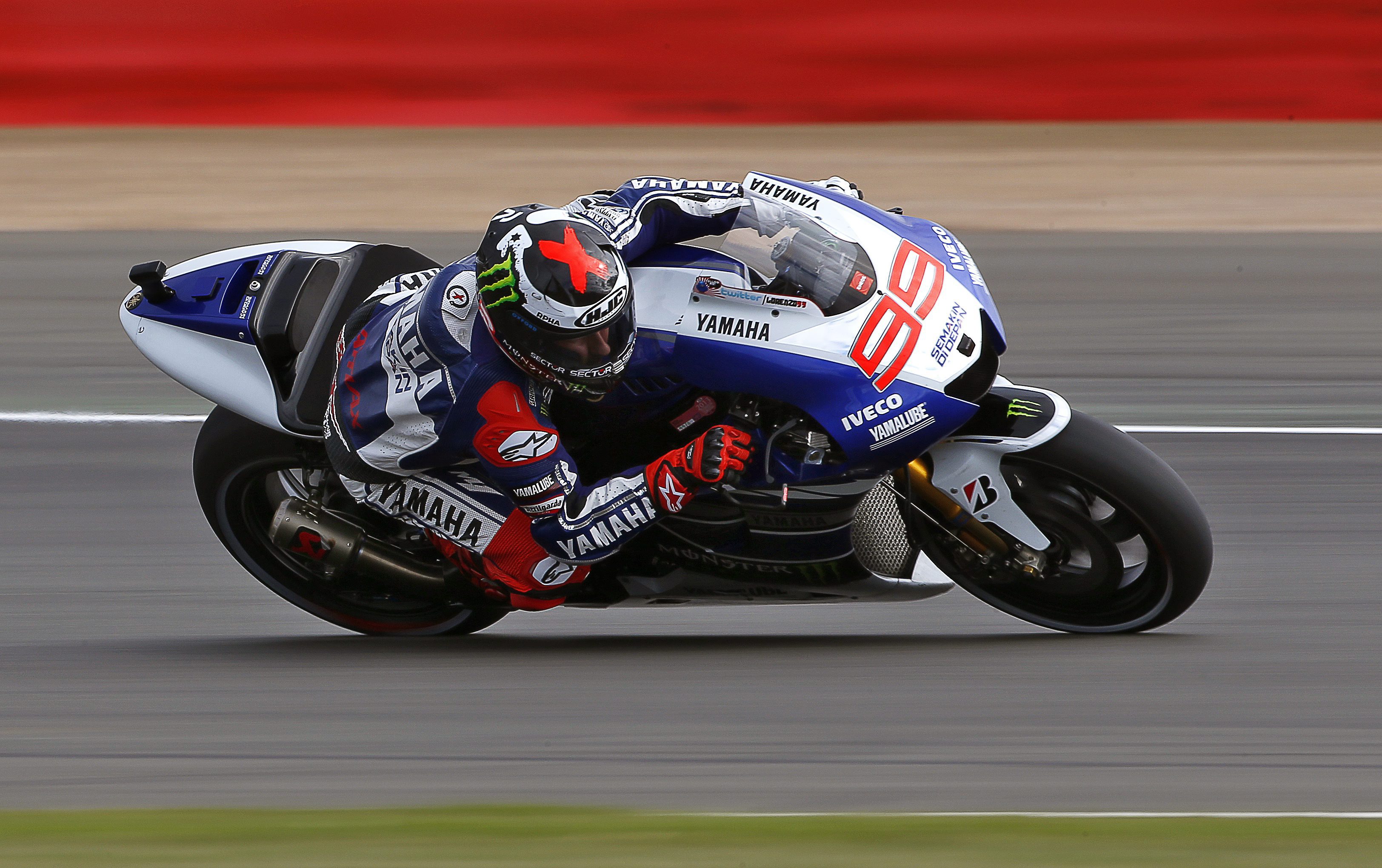 MotoGP - Μ. Βρετανία 2013: Απάντηση του J. Lorenzo στα δεύτερα δοκιμαστικά