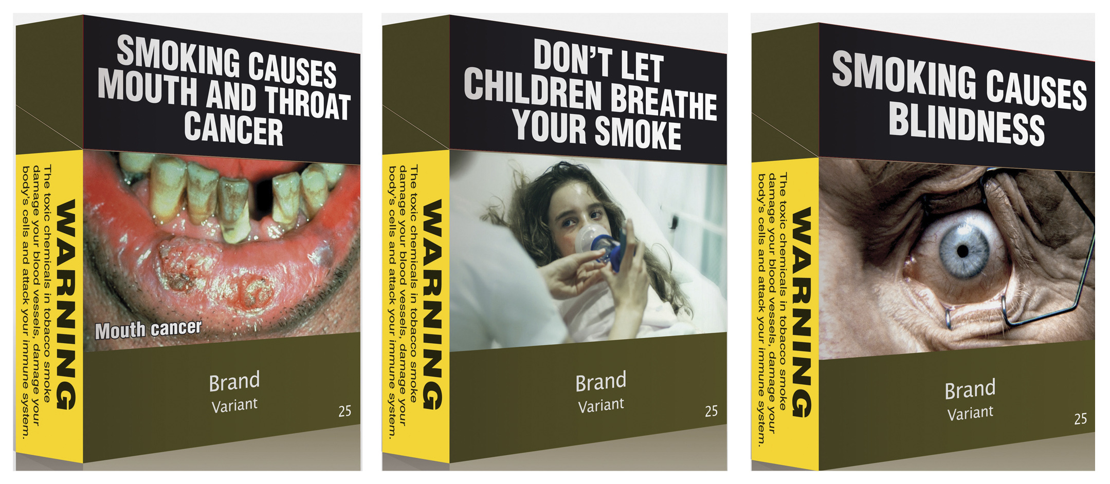 Ανεπηρέαστοι οι έφηβοι από τα μηνύματα των νέων πακέτων τσιγάρων