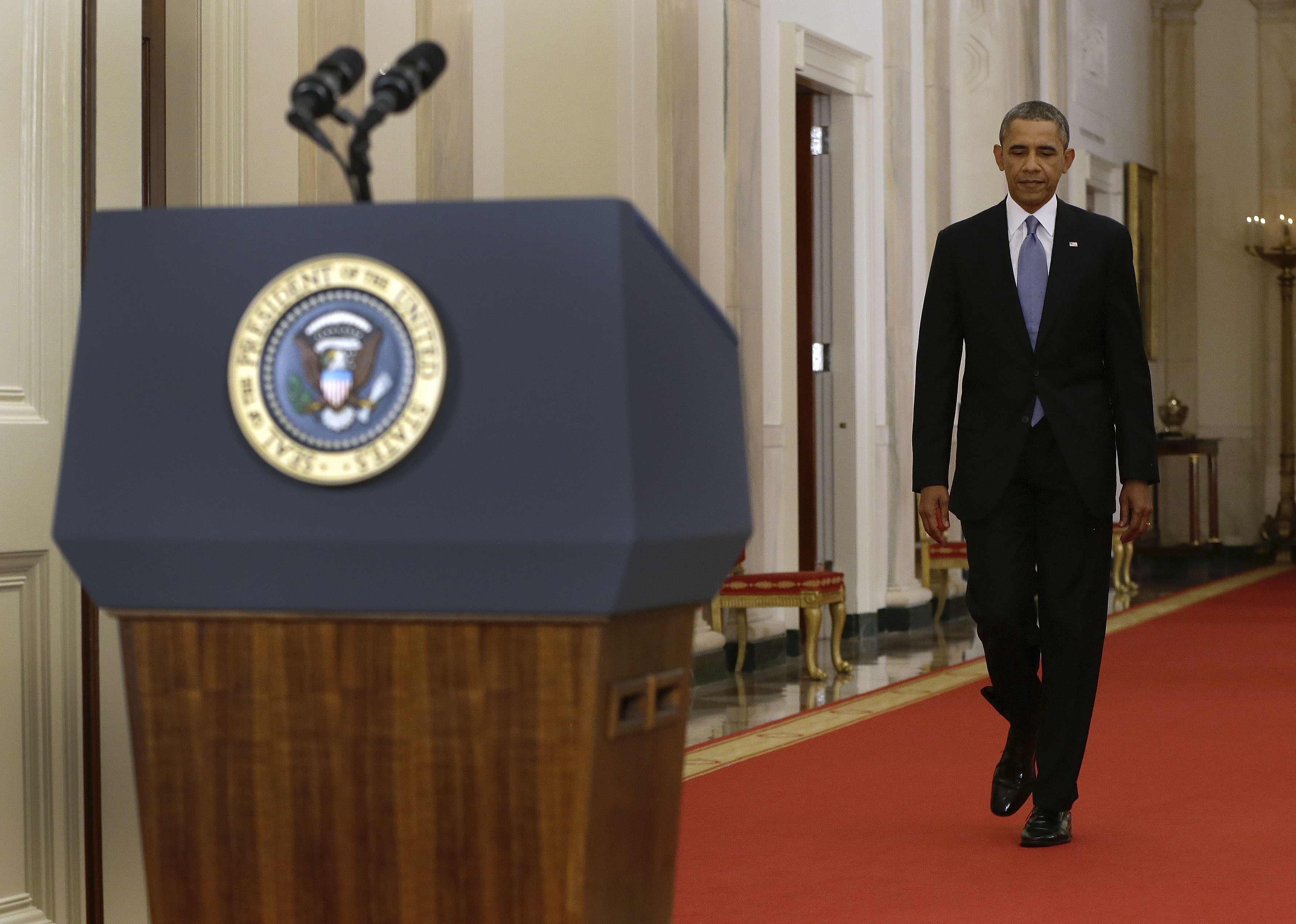 Με τη διπλωματία σε πρώτο πλάνο το διάγγελμα Ομπάμα για τη Συρία