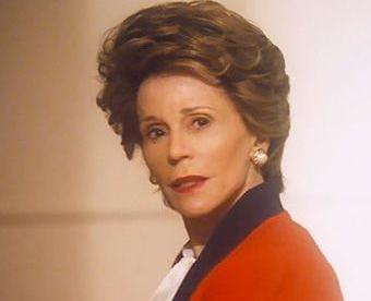 H Jane Fonda στο ρόλο της Νάνσι Ρίγκαν