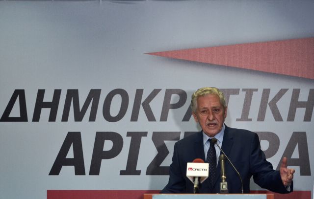 Μέτωπο κατά των δολοφόνων νεοναζιστών ζητεί ο Φ.Κουβέλης