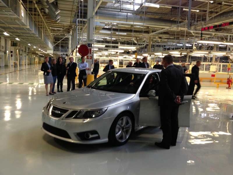 Πρόβα τζενεράλε για την επανεκκίνηση παραγωγής της Saab