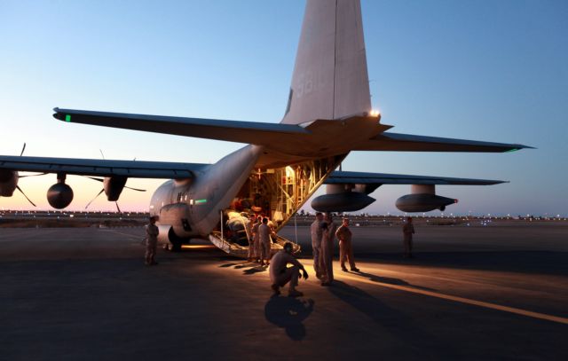 Αναγκαστική προσγείωση C-130 της Σ.Αραβίας στο Ηράκλειο