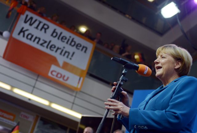 Το «σούπερ αποτέλεσμα» πανηγυρίζει η Άνγκελα Μέρκελ