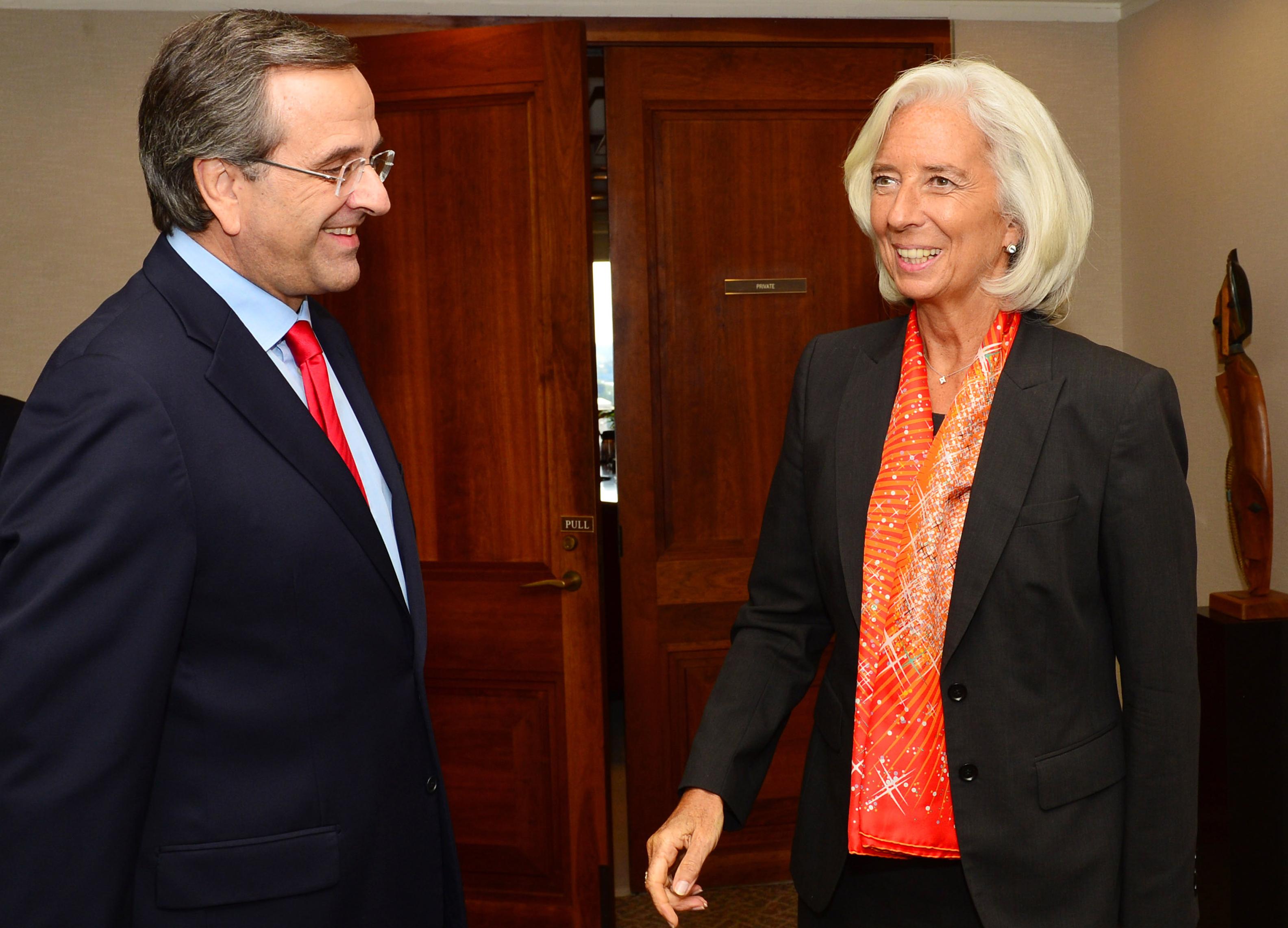 Προσηλωμένο στο ελληνικό πρόγραμμα το ΔΝΤ, διαβεβαιώνει η Κρ.Λαγκάρντ