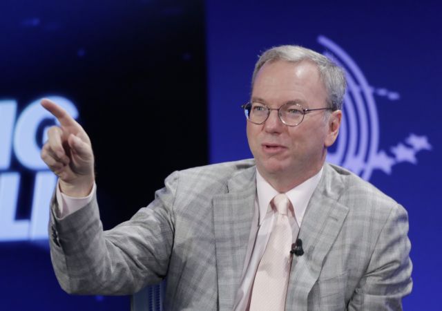 Ο Έρικ Σμιντ της Google μιλάει την Πέμπτη στο Megaron Plus