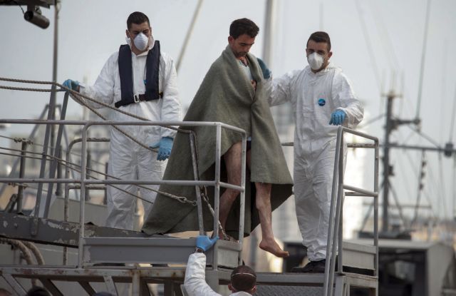 Μετανάστες διασώθηκαν από το Πολεμικό Ναυτικό της Μάλτας