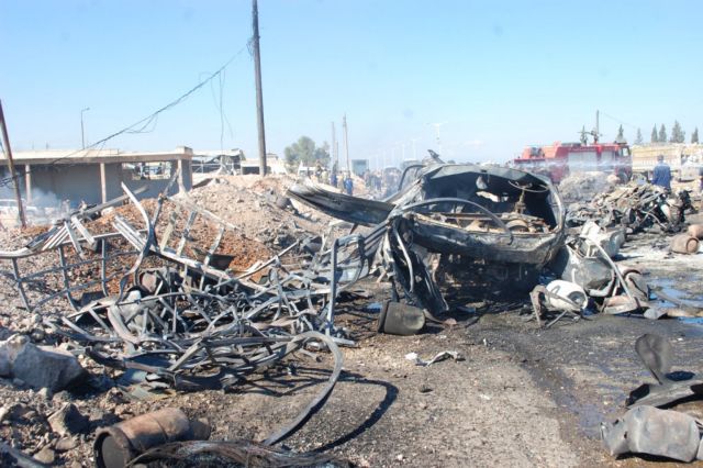 Πολύνεκρη βομβιστική επίθεση στη Χάμα της Συρίας