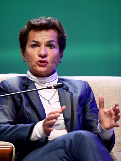 H γραμματέας του ΟΗΕ για το Κλίμα κλαίει για τις μελλοντικές γενιές