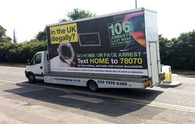 Αποσύρει το Λονδίνο τις αφίσες «φύγετε, αν ήρθατε παράνομα στη χώρα»