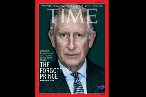 Ένας «ξεχασμένος πρίγκιπας» στο εξώφυλλο του περιοδικού Time