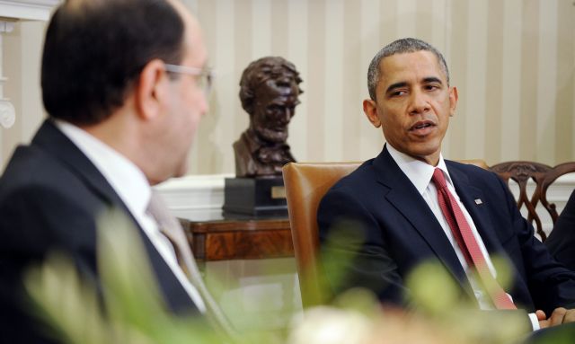 Για τη συνεχιζόμενη βία στο Ιράκ συζήτησαν Ομπάμα και Μαλίκι